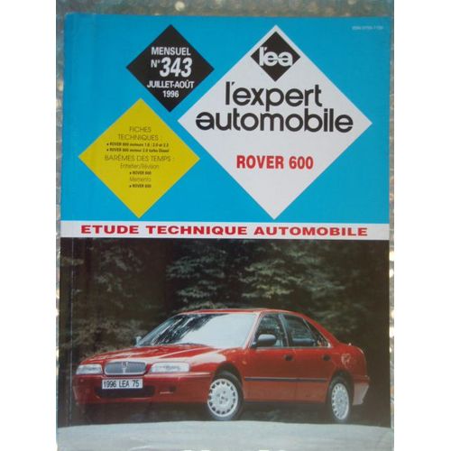 Revue Technique Automobile Rover 600