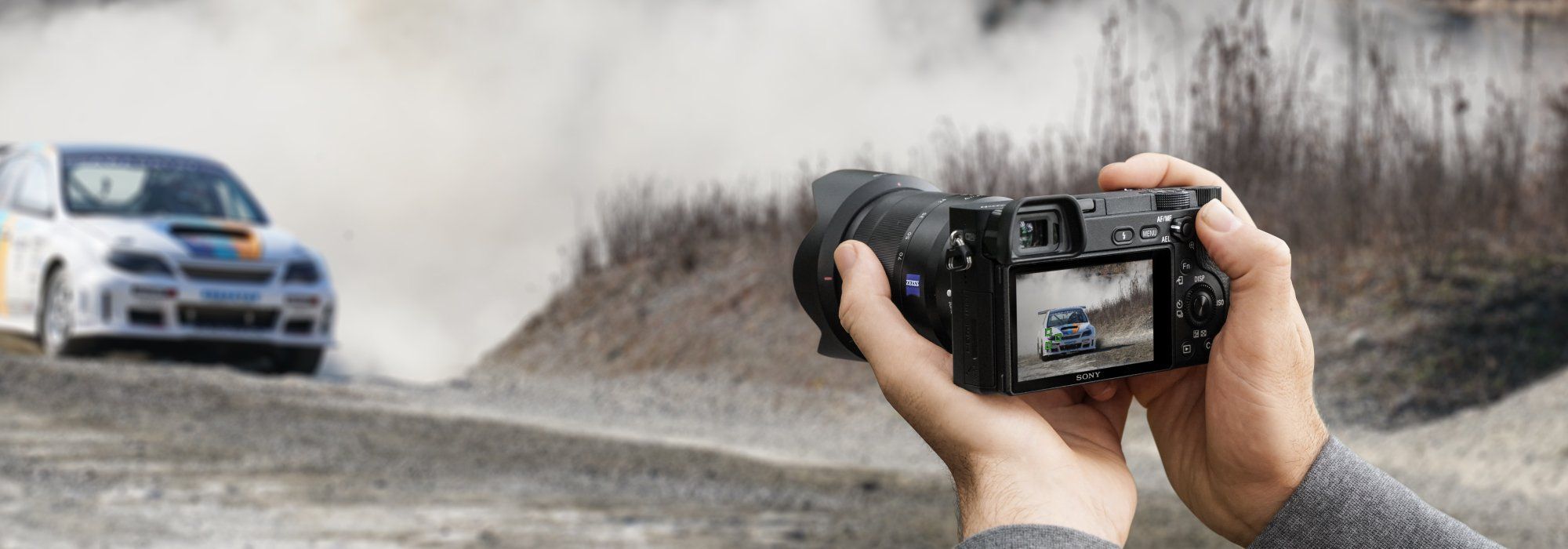 Appareil photo num�rique Hybride - Sony a6300 ILCE-6300 - 24.2 MP - APS-C - 4K / 30 pi/s - Bo�tier nu - Wi-Fi, NFC - noir_image_2|Rakuten