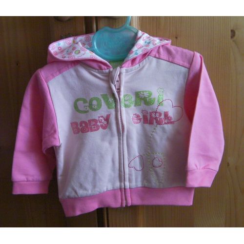 Sweat Rose - Taille 6/9 Mois