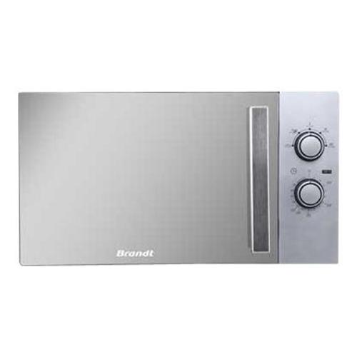 Brandt SM2606S - Four micro-ondes monofonction - pose libre - 26 litres - 900 Watt - argent