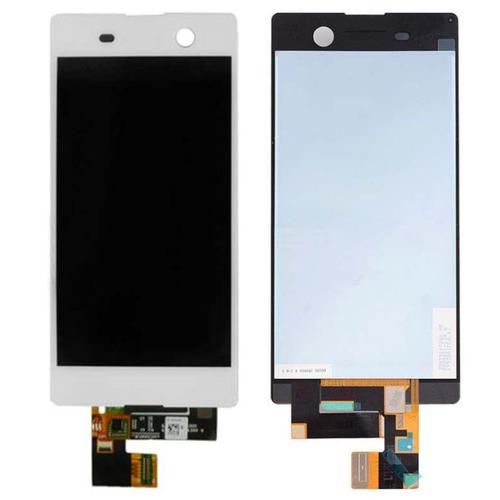 5.00" Ecran Lcd + Vitre Tactile Pour Sony Xperia M5 Dual E5633 E5643 E5663 - Blanc