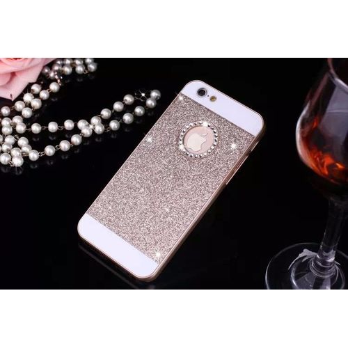 Coque Bling Diamond Iphone 6 6s (4"7) Dorée Gold Pc Case