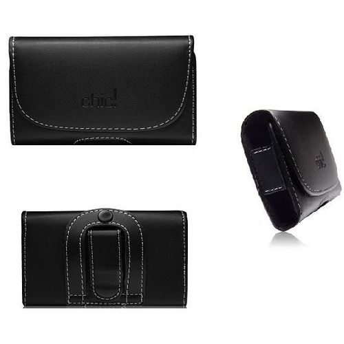 Ozzzo Housse Etui Coque Horizontal Ceinture Noir Pour Lg G5