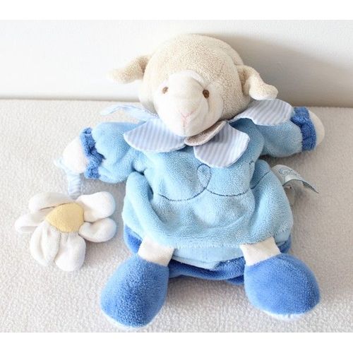 Doudou Marionnette Gaston Mouton Doudou Et Compagnie Bleu Les Z'amigolos