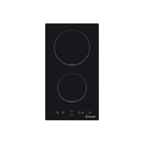 Candy CDH30 - Vitrocéramique - 2 plaques de cuisson - Niche - largeur : 26.8 cm - profondeur : 50 cm - noir