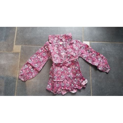 Tunique In Extenso Coton 3 Ans Violet