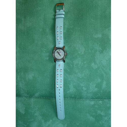 Montre Fille Bleu Avec Boite Marque : Lulu Castagnette