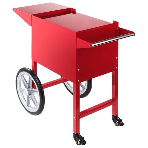 Chariot À Popcorn Professionnel Acier Rouge 3614065