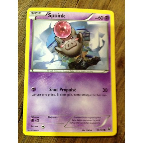 Spoink 30/124 Xy Impac Des Destins