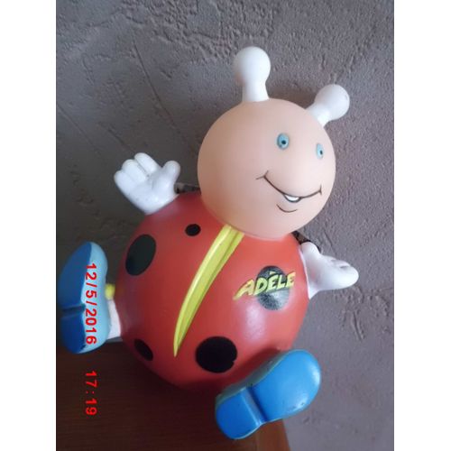 Figurine Adele La Coccinelle En Caoutchou