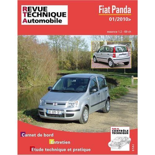 Revue Technique Pour Fiat Panda 1.2 8v De 69 Depuis 01-2010