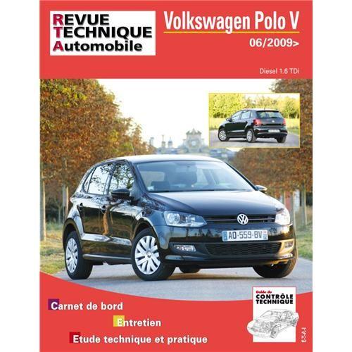 Revue Technique Pour Volkswagen Polo 1.6 Tdi De 75 Et 90 Depuis 06-2009