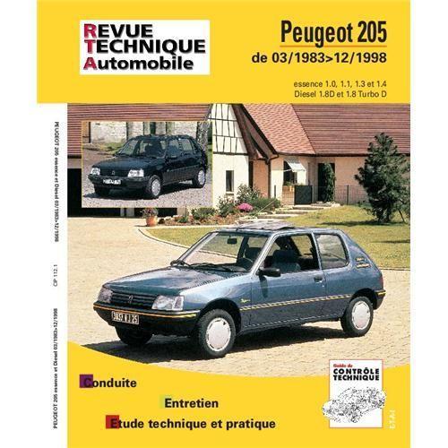 Revue Technique Pour Peugeot 205 Essence Et Diesel
