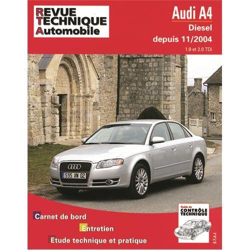 Revue Technique Pour Audi A4 Diesel 11-2004