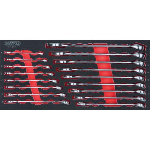 Module de clés mixtes ULTIMATE®, 17 pièces KS TOOLS 713.2017