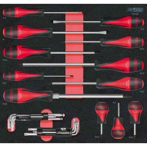 Module de vissage, 28 pièces KS TOOLS 712.5028