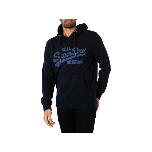 Sweat Superdry Vintage Homme Bleu