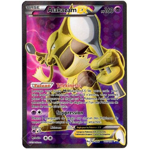  Alakazam Ex Full Art 117/124 160pv Xy10 Impact Des Destins