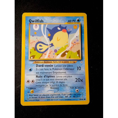 Qwilfish 49/64 Set Neo Revelation Fr