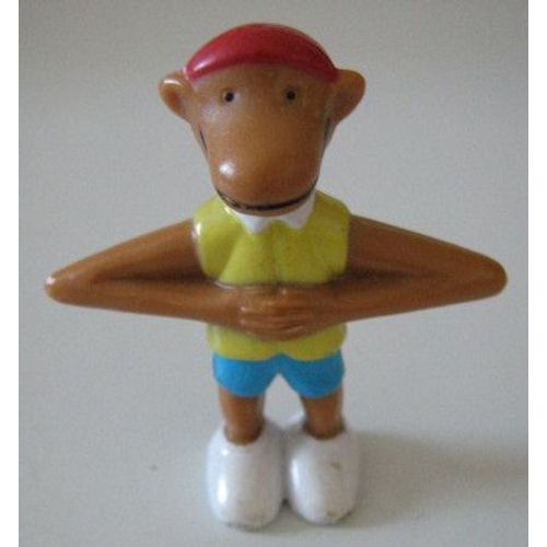Figurine Zéphir Le Singe, Les Doigts Croisés - Série Babar