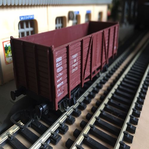 Wagon Tombereau Allemand Db 2 Essieux Ho 1/87eme-Jouef
