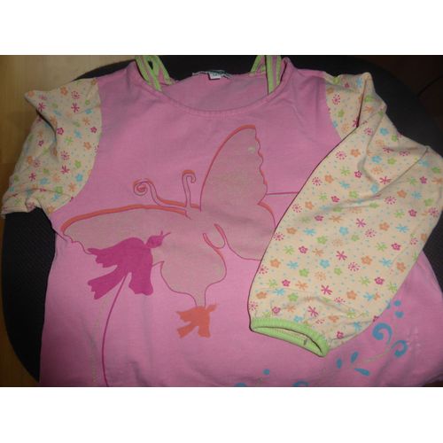 Pyjama Vertbaudet Haut De Pyjama Coton 5 Ans Imprimé