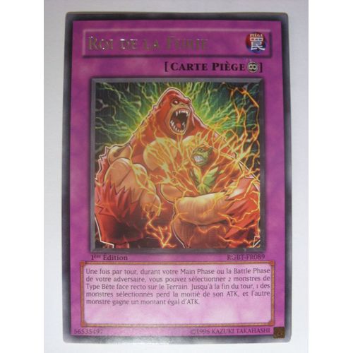 Yu-Gi-Oh! - Rgbt-Fr089 - Roi De La Furie - Rare