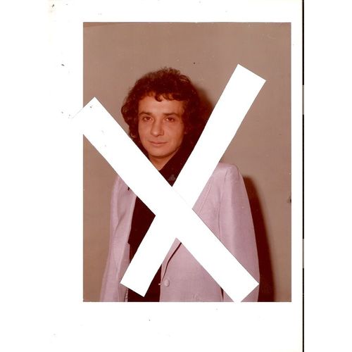 Superbe Photo Presse 18x24cm Papier Brillant Couleur Lyon Mars 1977 Michel Sardou Exemplaire Unique