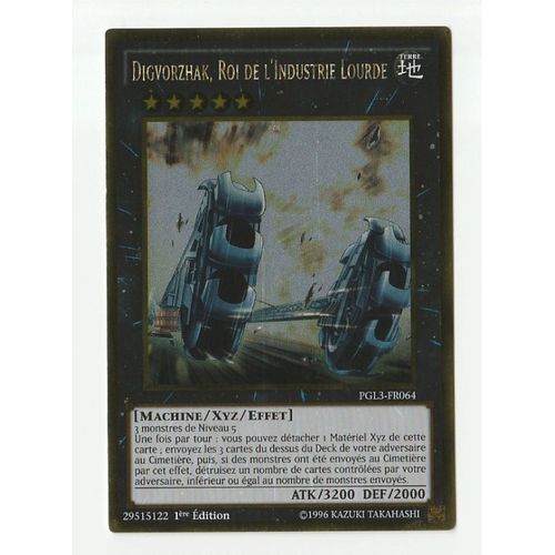 Yu-Gi-Oh! - Pgl3-Fr064 - Digvorzhak, Roi De L'industrie Lourde - Gold Rare