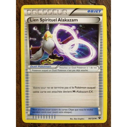 Dresseur Lien Spirituel  Alakazam 90/124 Xy Impact Des Destins