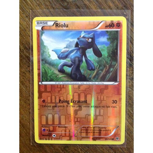 Riolu Reverse 46/124 Xy Impact Des Destins