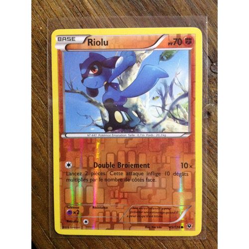 Riolu Reverse 45/124 Xy Impact Des Destins