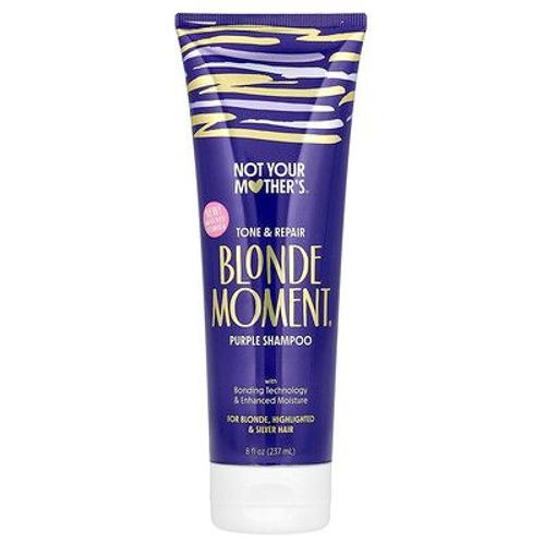 Not Your Mother's Blond Moment, Shampooing Violet Tonifiant Et Réparateur, Pour Cheveux Blonds, Méchés Et Argentés, 237 Ml 