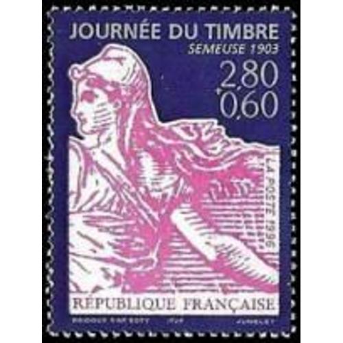 Journée Du Timbre : "Semeuse 1903" Année 1996 N° 2990 Yvert Et Tellier Luxe