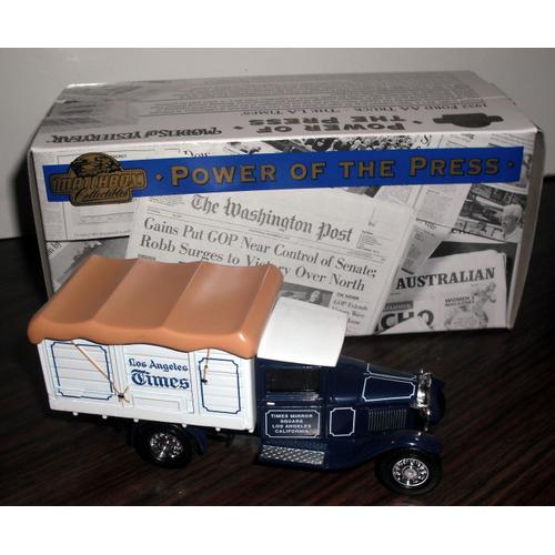 Power Of The Press - Ford Aa Truck "The La Times" - 1932-Matchbox