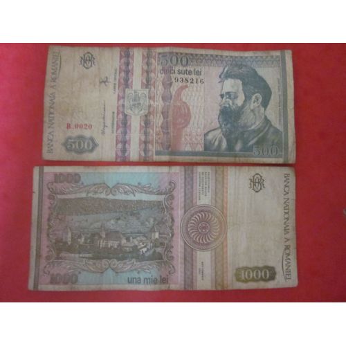 Billet De 500 Lei Roumanie