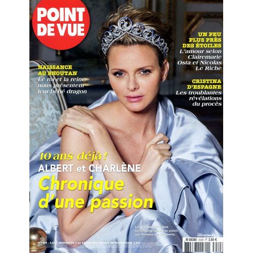 Point De Vue 3528 : Albert Et Charlène: Chronique D'une Passion