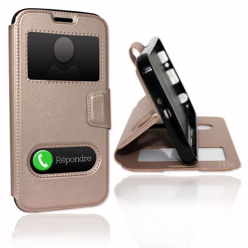 Samsung Galaxy S4 (9500) Étui Housse Coque Or Gold By Ph26