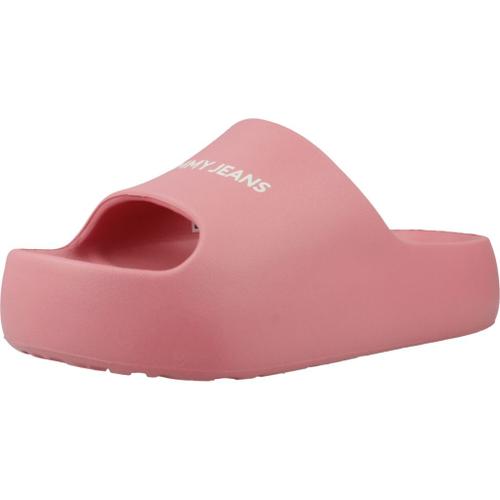 Tommy Jeans Tjw Chunky Flatform Slid Colour Rose