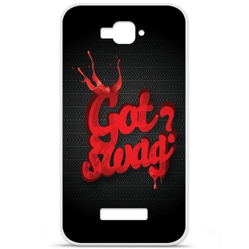 Etui Coque Housse Design Alcatel One Touch C7en Silicone Gel Protection Arrière - Swag Drop