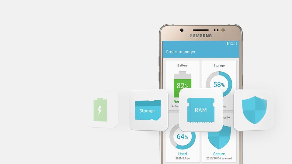 Samsung Galaxy J5 (2016) 16 Go Double SIM Noir_image_6|Rakuten