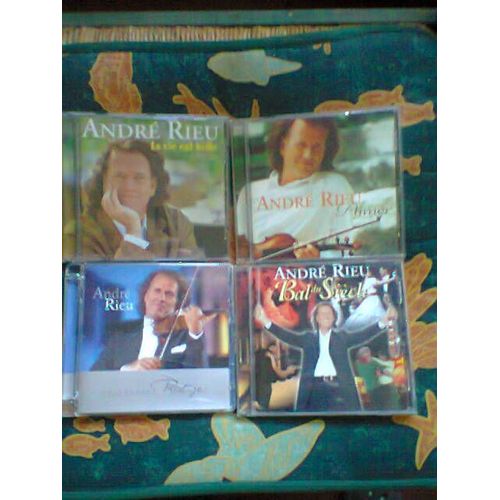 Andre Rieu  - La Vie Est Belle - Bal Du Siecle - Aimer - Collection Prestige -  Lot De 4 Cd 