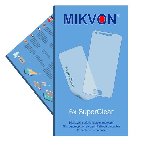 6x Mikvon Superclear Film De Protection D'écran Pour Samsung Galaxy J7 (2016) - Transparent - Fait En Allemagne