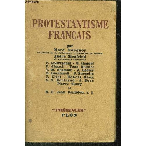 Protestantisme Francais