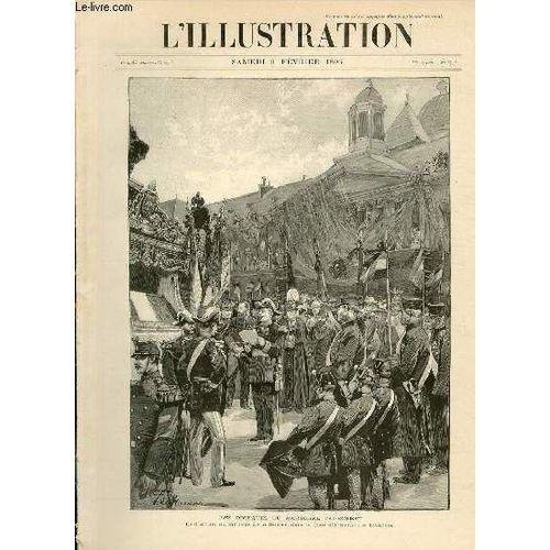 L'illustration Journal Universel N° 2711 - Gravures: Les Obseques Du Maréchal Canrobert, Le Discours Du Ministre De La Guerre, Dans La Cour D'honneur Des Invalides Par Haenen - Théatre Des ...