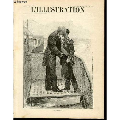 L'illustration Journal Universel N° 2845 - Gravures: L'accolade Par Rousseau - Pose De La Premiere Pierre Du Pont Troitsky, La Cérémonie Religieuse Photo De Léon Bouet - Revue De ...