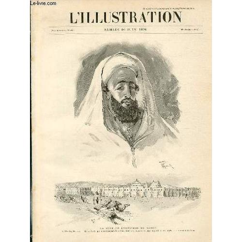 L'illustration Journal Universel N° 2677 - Gravures: La Mort De L'empereur Du Maroc - L'exhumation Des Restes De Louis Xvii, L'ancien Cimetiere Sainte-Marguerite Par Bellenger / Articles: Le ...