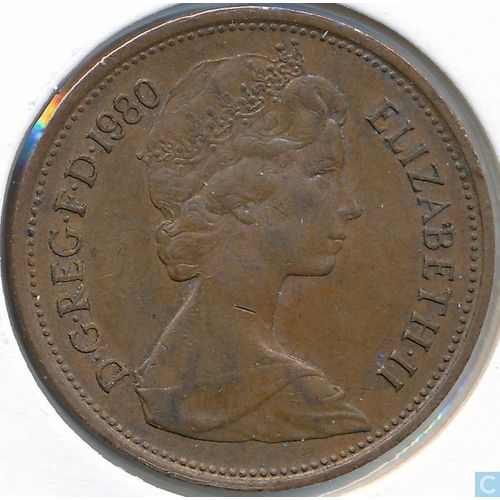 2 New Pence 1980