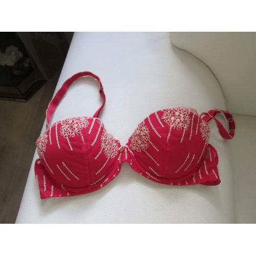 Soutien-Gorge Rouge Corbeille Lejaby En Taille 90c