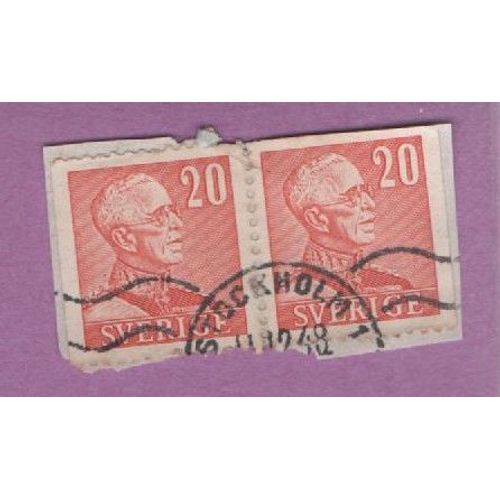Timbre Suede Sverige Oblitéré 
